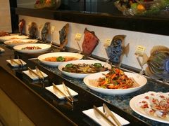 自助取餐区-济南玉泉森信大酒店-中餐厅