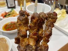 现烤羊肉串-东门口·新式老北京火锅(河西龙湖天街店)