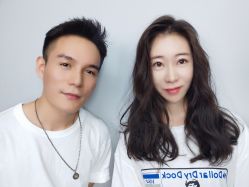 -I+造型烫发染发