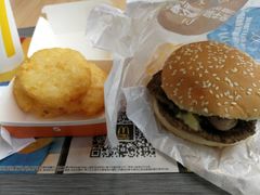 不素之霸双层牛肉堡双重满足餐-麦当劳(伟城广场店)