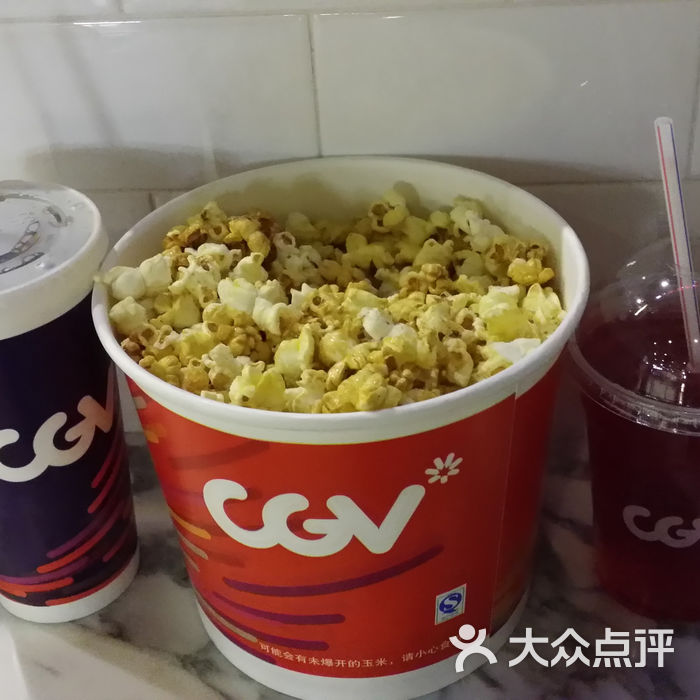 cgv星聚汇影城爆米花套餐图片-北京电影院-大众点评网