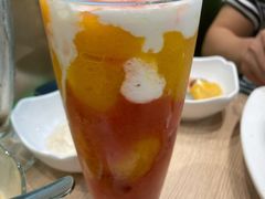 芒果彩虹特饮-佰搭果·广式茶餐厅(石牌东路店)