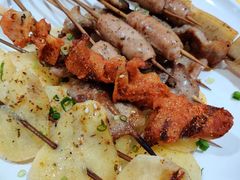 美滋滋的串-龚海宝· 烧烤· 羊肉原切挂糊更好吃(庄市店)