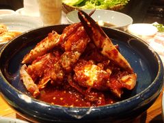-草家酱蟹炭火烤肉店(珲春南路一店)