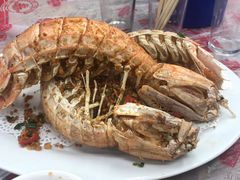 椒盐濑尿虾-凤城康记饭店