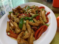 杏鲍菇鸡柳-巢湖名吃·东关老鹅汤(江南风情街店)