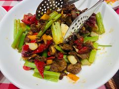 辣皮子炒牛肉-西贝(上海我格广场店)