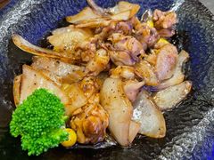 铁板大虾配扇贝-将太无二·北美传奇寿司(荟聚购物中心西红门店)