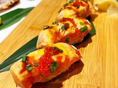 炙烤三文鱼寿司-九井澤精致料理(金茂店)
