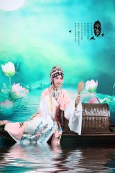 -后宫·古装汉服京剧儿童亲子全家福摄影