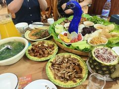 -沐毫傣泐云南菜孔雀宴•手抓饭傣味烧烤(曼听公园店)