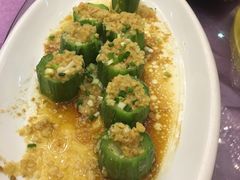 蒜蓉蒸丝瓜-花样宴荟(旺城店)