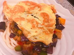 茄子肉丁鸡蛋拌面-文三里屯面馆(三里屯店)