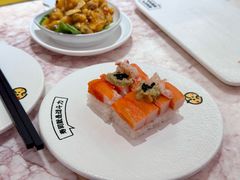 蟹肉蟹膏箱押寿司-元气寿司(宝安壹方城店)