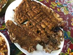 烤虹鳟鱼-何适山庄 ·可团建(水长城P2停车场店)