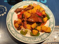 黑椒牛肉薯仔饭-伯友茶记(中华广场店)