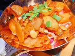 香锅土豆-绿茶餐厅(西单老佛爷店)