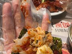 -草家酱蟹炭火烤肉店(珲春南路一店)