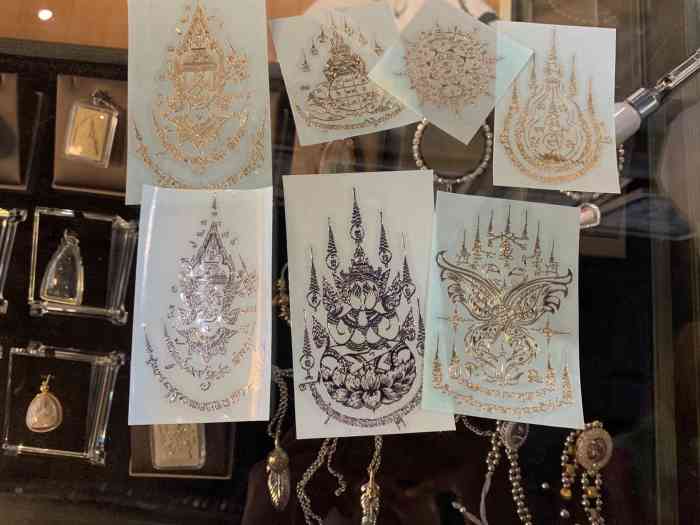 依兰香纹身洗纹身泰国刺符光华店