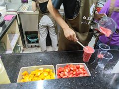草莓果肉-十二中草莓冰·红豆沙冰屋(十二中店)