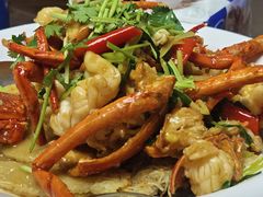 澳龙拌脆煎米粉底-师傅仔美食(东华老店)