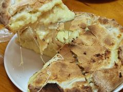 重磅流心榴莲芝士披萨-黑熊披萨orso pizza