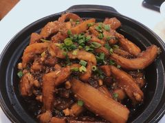 鱼香茄子煲-渝君重庆火锅(嘉宾路店)
