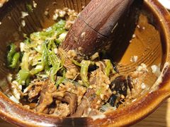 皮蛋青椒擂茄子-费大厨辣椒炒肉(皇庭广场店)