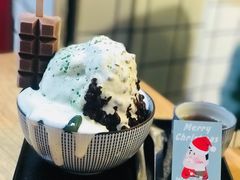 抹茶生乳かき氷-WONDER ICE 萬得冰田(建設路总店)