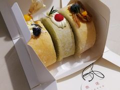 蒙布朗香草秋栗卷-奈诺甜品·生日蛋糕·下午茶(古城店)
