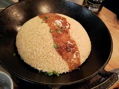 一个锅巴和时蔬-薇酌饮·陕西菜(南门外店)