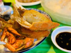 咸蛋黄炒蟹-盛港湾海鲜食府(黄沙店)