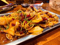 辣炒花蛤-马路牙子地桌烤肉(工体店)