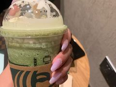 抹茶红豆星冰乐-星巴克(广州淘金路店)