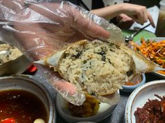 -草家酱蟹炭火烤肉店(珲春南路一店)