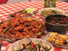 -林淡伯•厦门本地菜•生烫海鲜烧酒配(明发店)