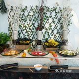 朋友团购的自助餐，三人三百多