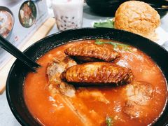番茄浓汤鸡翅猪扒通粉-华嫂冰室(尖沙咀店)