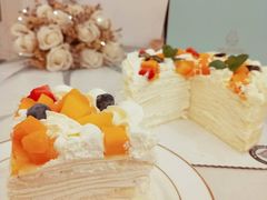 榴莲千层生日蛋糕-艾加柒克蛋糕茶歇甜品台(春熙路店)