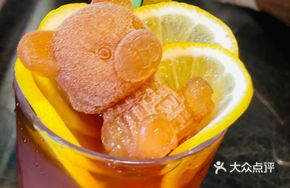 Big Cup Iced Lemon Tea