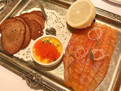 三文鱼鸡蛋酱黑麦面包-壳里西餐厅Coquille Seafood Bistro(蒙自路店)