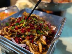 铁板鱿鱼须-昱龙大盆牛蛙馆(三兴街总店)