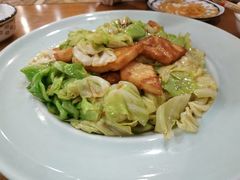 包包菜炒馕-巴依老爷新疆美食(望京小街店)