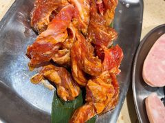 招牌秘制牛肋条-安小胖韩国烤肉(财富广场画苑小区店)