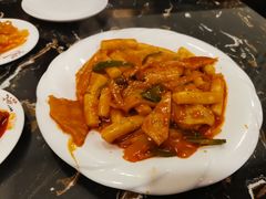 鱼饼炒年糕-桃园中华料理炸酱面(燕儿岛路店)