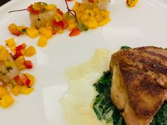 香煎澳带配鹅肝-红房子西菜馆(淮海中路店)