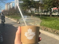 双倍拿铁-Tims天好咖啡·贝果(东方广场店)