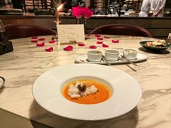 油鸡枞蛋蒸大花虾球-新荣记(新源南路店)