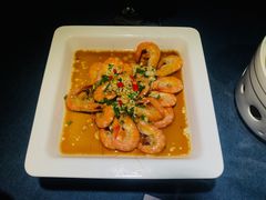 葱汁香虾-野蔓果·山野菜(西湖景区·龙井茶田店)