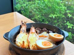 灵魂牛香拌饭配芝士大虾-Bco豆库(雨花客厅店)